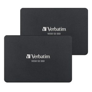 2er-Pack Verbatim Vi550 S3 SSD 512GB 2.5 Zoll SATA 6Gb/s – interne Solid-State-Drive