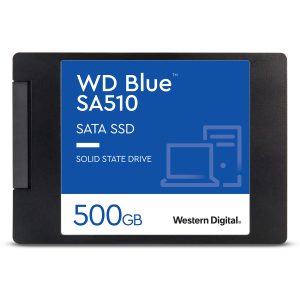 WD Blue SA510 SSD 500GB 2.5 Zoll SATA – interne Solid-State-Drive