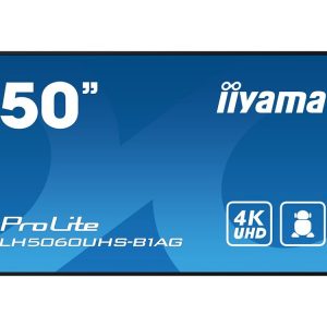 iiyama ProLite LH5060UHS-B1AG 127 cm (50″) Klasse (125.7 cm (49.5″) sichtbar) LCD-Display mit LED-Hintergrundbeleuchtung