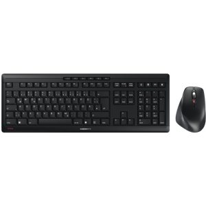 Cherry Stream Desktop Comfort Set, Kabellos Tastatur und Maus mit 2,4 GHz Technologie, CHERRY SX Scherentechnologie, AES-128 Verschlüsselung