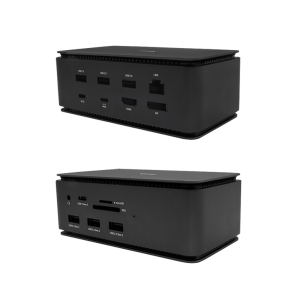 i-tec USB4 Metal Dual Docking + i-tec Universal Charger 100 W 4K HDMI DP with Power Delivery 80 W