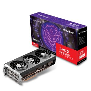 SAPPHIRE NITRO+ AMD RADEON RX 7700 XT GAMING OC – 12GB GDDR6, HDMI, 3x DP