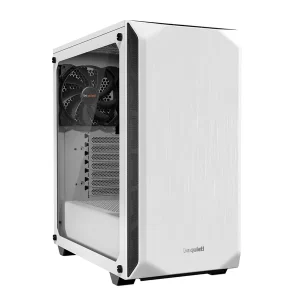 be quiet! Pure Base 500 Window White Midi Tower Gaming case, sound-insulated