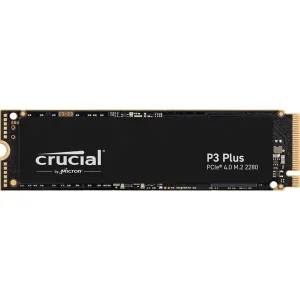 Crucial P3 Plus NVMe SSD 500 GB M.2 2280 3D NAND PCIe 4.0