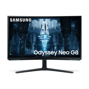 Samsung Odyssey S32BG850NP 81cm (32″) 4KUHD Curved Monitor HDMI/DP/USB 1ms 240Hz