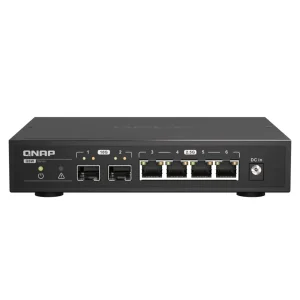 QNAP QSW-2104-2S 10/2,5 GbE Switch Unmanaged 6-Port