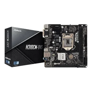 ASRock H310CM- DVS mATX motherboard socket 1151 v2 DVI / VGA / USB3.1 Gen1