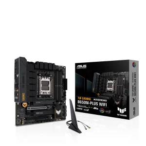 ASUS TUF B650M Plus WIFI mATX motherboard socket AM5 M.2 / USB3.2 TypC / HDMI / DP / WIFI