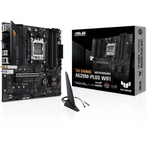 ASUS TUF GAMING A620M-PLUS WIFI mATX motherboard socket AM5 M.2 / USB3.2 / DP / HDMI