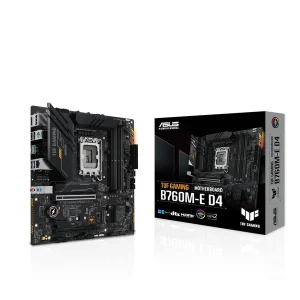 ASUS TUF GAMING B760M-E D4 mATX motherboard socket 1700 DP / HDMI / USB-C