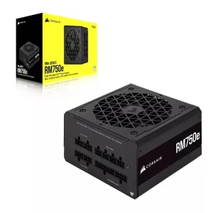 Corsair RM750e 750 Watt power supply 80 + Gold ATX3.0 PCie5.0 (modular) 120mm fan