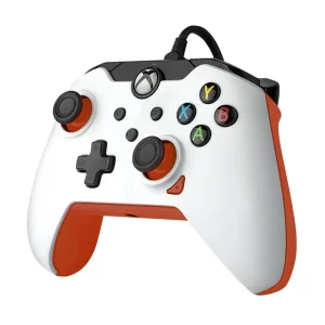 PDP Gaming Controller for Xbox Series X-124; S, Xbox One and PC-124; Atomic White