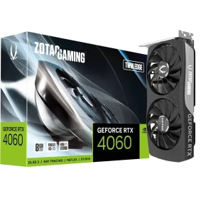 ZOTAC GAMING GeForce RTX 4060 TwinEdge 8GB GDDR6 Grafikkarte 3xDP/HDMI