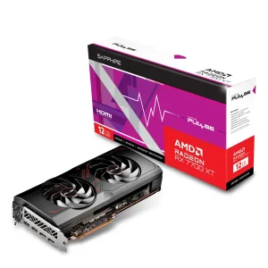 SAPPHIRE AMD Radeon RX 7700 XT Pulse OC Grafikkarte 12GB GDDR6 2xHDMI/2xDP