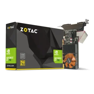 ZOTAC GeForce GT 710 2GB GDDR3 Grafikkarte DVI/HDMI/VGA