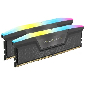 Corsair Vengeance RGB 32GB DDR5-5200 Kit (2x 16GB), CL40, grau