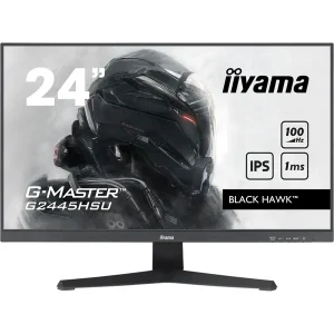 iiyama G-MASTER G2445HSU-B1 60.5cm (24″) FHD IPS Gaming Monitor HDMI/DP/USB