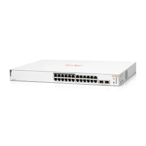 HPE Aruba Instant On 1830 24G 12p Class4 PoE 2SFP 195W Switch