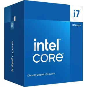 INTEL Core i7-14700F 3,4 GHz 8+12 Kerne 33MB Cache Sockel 1700 (Boxed o. Lüfter)