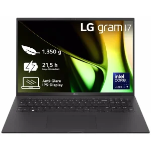 LG gram 17 & # 8243; WQXGA Core Ultra 7 16GB / 1TB SSD Win11 Pro black 17Z90S -G.AP78G