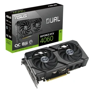 ASUS Dual GeForce RTX 4060 EVO OC Gaming Grafikkarte 8GB GDDR6, 1xHDMI, 3xDP