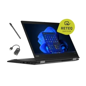 Refurb. Lenovo ThinkPad X390 Yoga i7-8665U 16GB/1TB SSD 13″FHD LTE Win 11 Pro