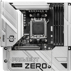 MSI B650M Project Zero Mainboard