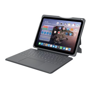 Deqster Smart Rugged Touch PLUS Keyboard iPad 10.9 & # 8243; (10th Gen.) Apple smart connector, it layout (QWERTZ)