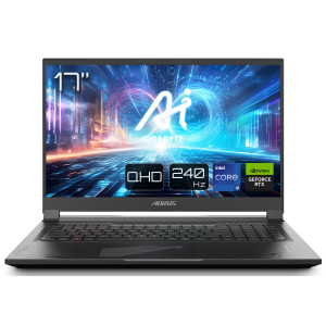 GIGABYTE AORUS 17X AZG-65DE665CH – 17″ QHD 240Hz Display, Intel Core i9-14900HX, 32GB RAM, 2TB SSD, NVIDIA GeForce RTX™ 4090, Windows 11 Home