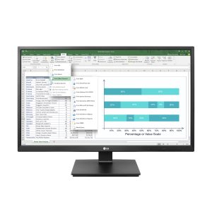 LG 24BK55YP-B Office Monitor & # 8211; IPS, height adjustment, pivot