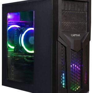 Captiva Advanced Gaming PC I67-582 [Intel Core i5-12400F / 16GB RAM / 500GB SSD / NVidia GeForce RTX 3060 LHR / B660 / DOS]