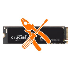 Upgrade 1TB Crucial P310 2280 SSD M.2 2280 PCIe Gen4 NVMe inkl. Einbau in das bestellte Notebook