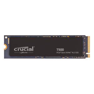 Crucial T500 SSD 500GB M.2 2280 PCIe Gen4 NVMe Internal Solid State Module