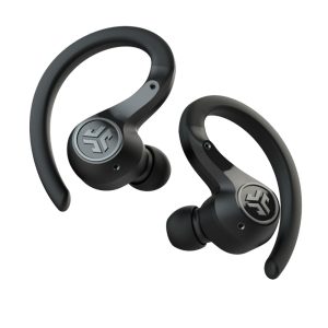 JLab Epic Air Sport ANC True Wireless Black & # 8211; On-Ear- headphones (28 hours battery life, built-in microphone)