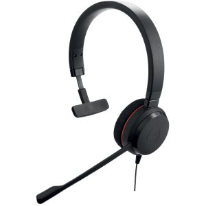 Jabra Evolve 20 Headset, Mono, Cable, USB, Optimized for Unified Communication