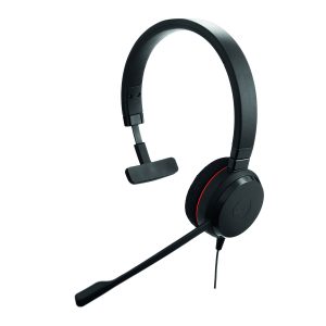 Jabra Evolve 20 Headset, Mono, Kabelgebunden, USB, Optimiert für MS Teams und Skype for Business