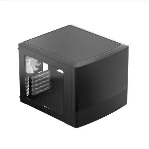 Fractal Design Node 804 black mATX case with acrylic window USB3.0