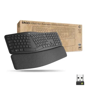 Logitech Ergo K860 Split for Business & # 8211; US & # 8211; ergonomic keyboard with Logi Bold