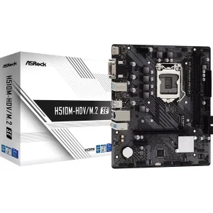 ASRock H510M-HDV/M.2 SE mATX Mainboard Sockel 1200 M.2/HDMI/VGA/DVI/USB3.0