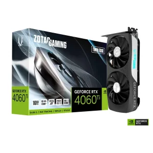 ZOTAC GAMING GeForce RTX 4060TI Twin Edge 16GB GDDR6 graphic card 3xDP / HDMI