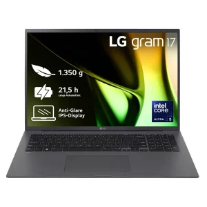 LG gram 17″ Core Ultra 5 125H 8GB/512GB SSD Win11 grau 17Z90S-G.AR56G