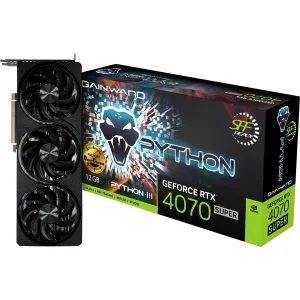 GAINWARD GeForce RTX 4070 Super Python III OC 12GB GDDR6X Grafikkarte HDMI/3xDP