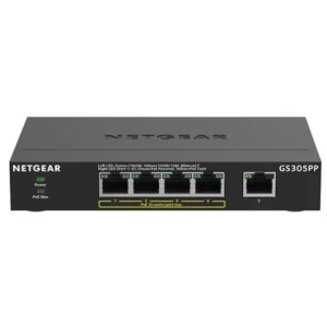 Netgear GS305PP 5-port Gigabit Ethernet PoE+ Unmanaged Switch