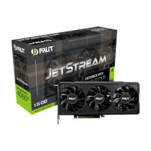 PALIT GeForce RTX 4060Ti Jetstream Edition 16GB GDDR6 Grafikkarte 3x DP 1x HDMI