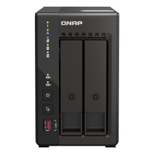 QNAP TS-253E-8G NAS 2-Bay [0/2 HDD/SSD, 2x 2.5GbE LAN, 8GB RAM]