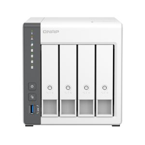 QNAP TS-433-4G NAS 4-Bay [0/4 HDD/SSD, 1x 2.5GbE + 1x GbE LAN, 4GB RAM]