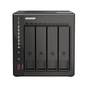 QNAP TS-453E-8G NAS 4-Bay [0/4 HDD/SSD, 2x 2.5GbE LAN, 8GB RAM]