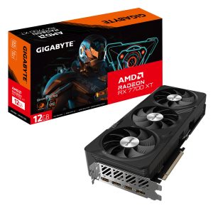 Gigabyte Radeon RX 7700XT Gaming OC Grafikkarte – 12GB GDDR6, 2x HDMI, 2x DP