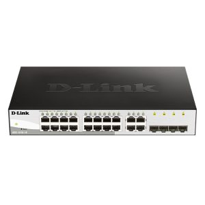 D-Link DGS-1210-16 Smart Managed Switch 16x Gigabit Ethernet, 4x GbE / SFP Combo