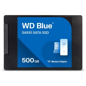 WD Blue SA510 SSD 500GB 2.5 Zoll SATA – interne Solid-State-Drive